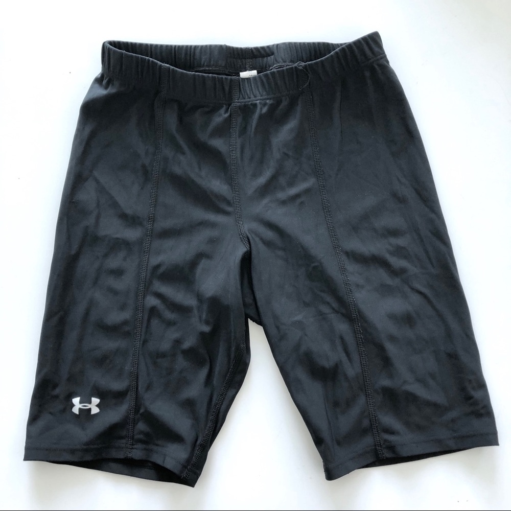 Under Armour black spandex shorts
